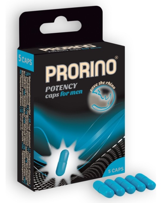 Prorino POTENCY CAPS FOR MEN 5 CAPS