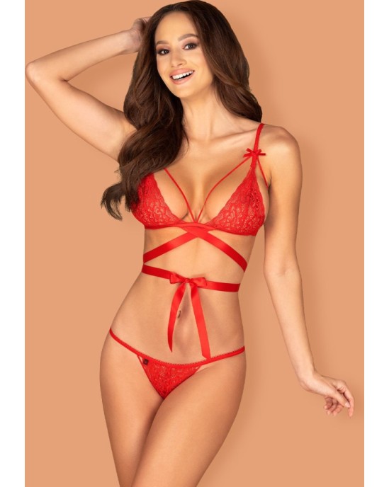 Obsessive CONJUNTO LOVLEA VERMELHO - 40-42 L/XL