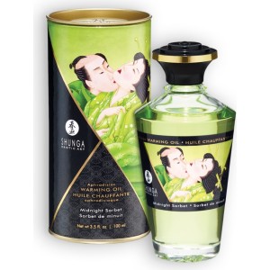 Shunga Erotic Art SHUNGA APHRODISIAC OIL MIDNIGHT SORBET 100ML