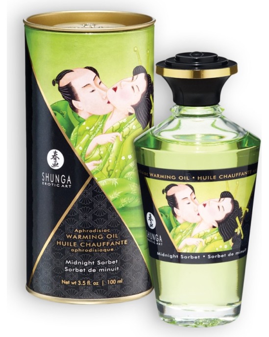 Shunga Erotic Art SHUNGA APHRODISIAC OIL MIDNIGHT SORBET 100ML