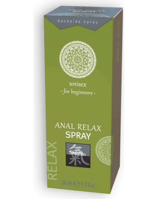 Shiatsu™ SHIATSU? ANAL RELAX SPRAY IESĀCĒJIEM 50ML