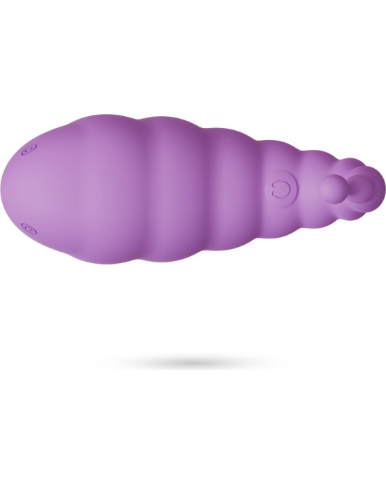 Crushious COCOON RECHARGEABLE VIBRATING EGG WITH WIRELESS REMOTE CONTROL PURPLE