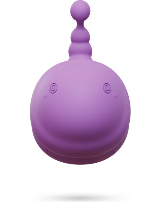 Crushious COCOON RECHARGEABLE VIBRATING EGG WITH WIRELESS REMOTE CONTROL PURPLE