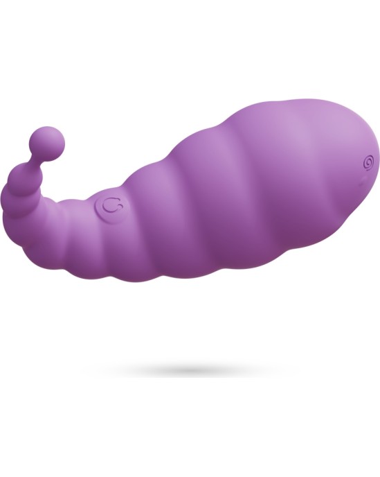 Crushious COCOON RECHARGEABLE VIBRATING EGG WITH WIRELESS REMOTE CONTROL PURPLE