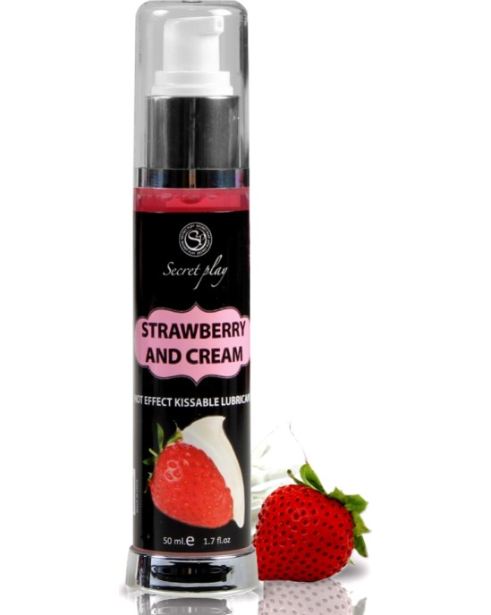 Secret Play STRAWBERRY AND CREAM WARM EFFECT LUBRICANT 50 ML