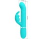 Pretty Love Flirtation PRETTY LOVE - COALE RABBIT VIBRATOR PEARLS AQUA GREEN