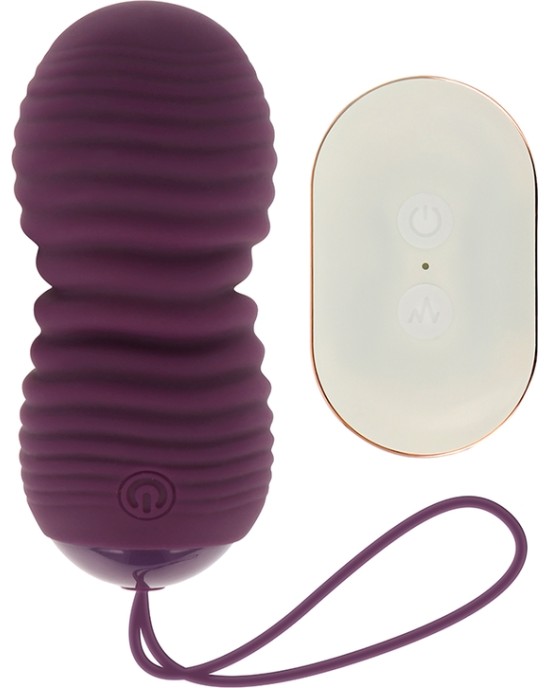 Ohmama Stimulating OHMAMA - REMOTE CONTROL EGG 7 UP AND DOWN MODES PURPLE