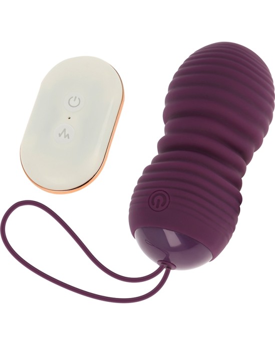 Ohmama Stimulating OHMAMA - REMOTE CONTROL EGG 7 UP AND DOWN MODES PURPLE