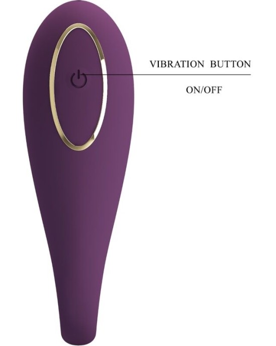 Pretty Love C-Type PRETTY LOVE - AUGUST REMOTE GLOBAL DOUBLE PLEASURE VIBRATOR