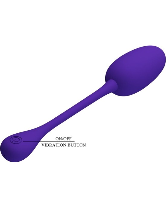 Pretty Love Flirtation PRETTY LOVE - KNUCKER PURPLE RECHARGEABLE VIBRATING EGG