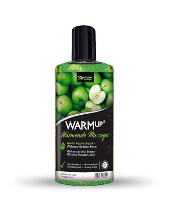 Warmup EDIBLE MASSAGE OIL GREEN APPLE 150ML