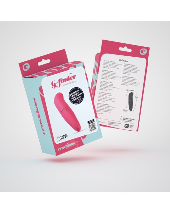 Crushious G-FINDER MINI MASSAGER PINK