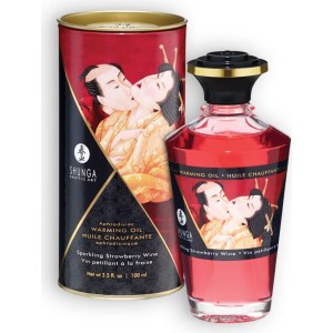 Shunga Erotic Art SHUNGA AFRODIZIAKU EĻĻA dzirkstošais zemeņu vīns 100ml