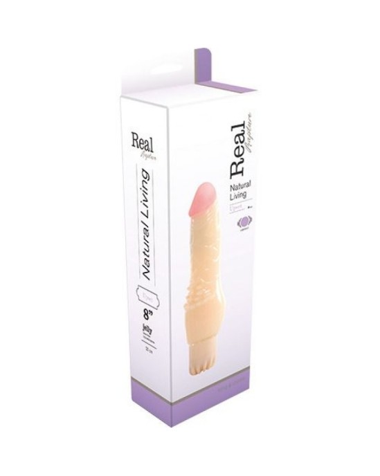 Toyz4Lovers REAL RAPTUR SUPSET JELLY ВИБРАТОР 8 ДЮЙМОВ