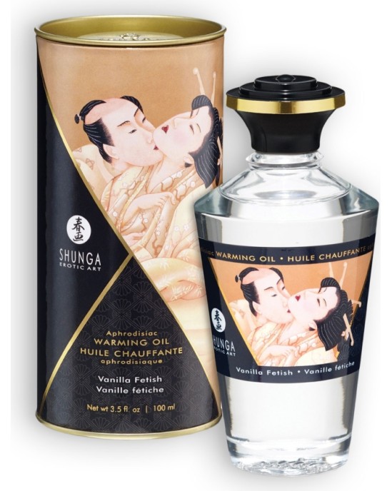 Shunga Erotic Art SHUNGA APHRODISIAC OIL VANILLA 100ML