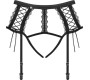 Obsessive CINTO DE LIGAS E TANGA BRAVELLE OBSSESSIVE PRETO - 40-42 L/XL