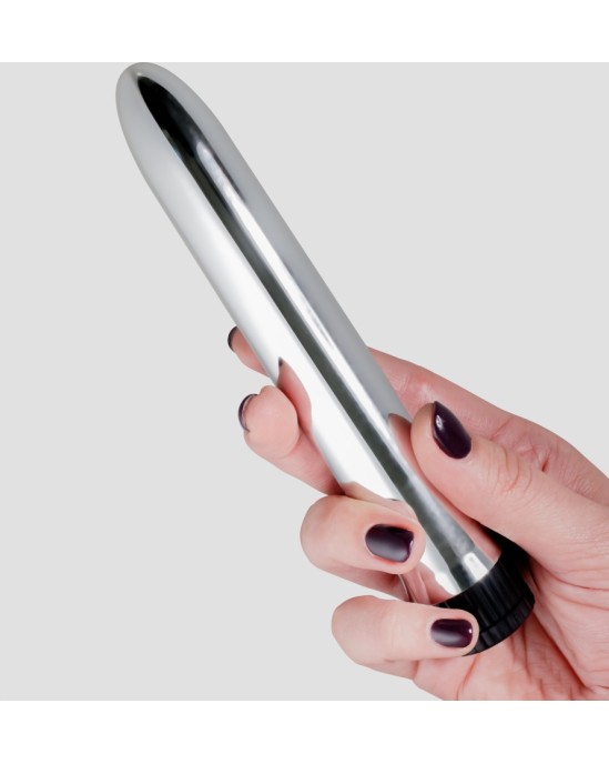 Crushious CLASSIC VIBE VIBRATOR SILVER