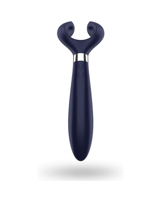 Satisfyer Partner APMIERINĀT BEZGALĪGI JAUTRAS MULTI VIBRATORS 3 BLUE