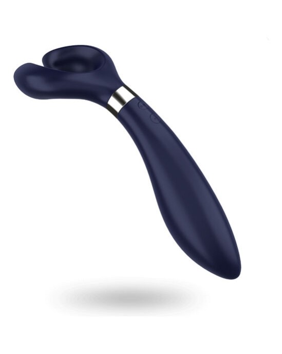 Satisfyer Partner APMIERINĀT BEZGALĪGI JAUTRAS MULTI VIBRATORS 3 BLUE