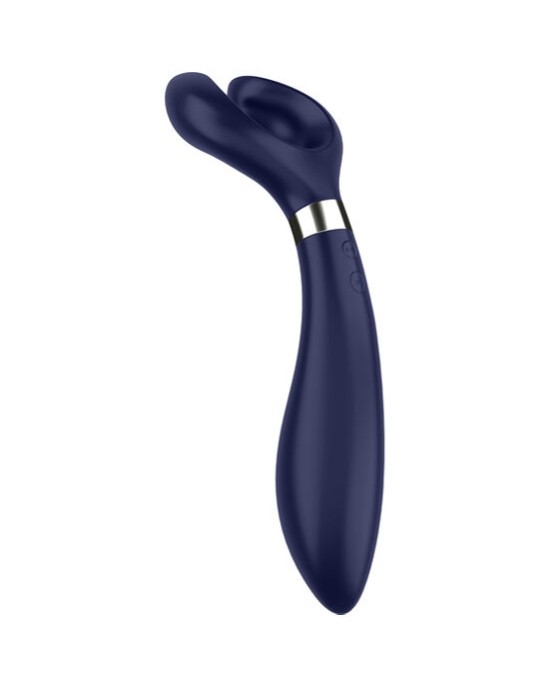 Satisfyer Partner APMIERINĀT BEZGALĪGI JAUTRAS MULTI VIBRATORS 3 BLUE