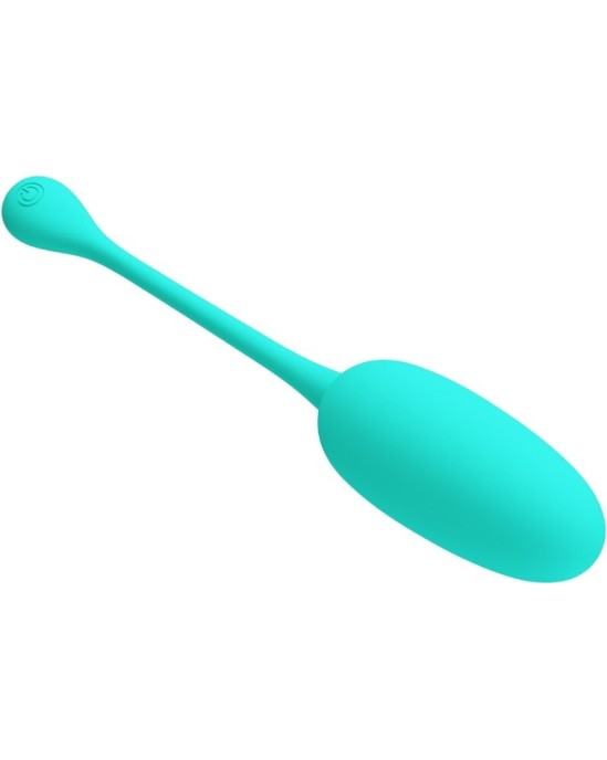 Pretty Love Flirtation PRETTY LOVE - KNUCKER WATER GREEN RECHARGEABLE VIBRATING EGG