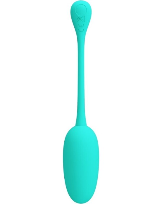 Pretty Love Flirtation PRETTY LOVE - KNUCKER WATER GREEN RECHARGEABLE VIBRATING EGG