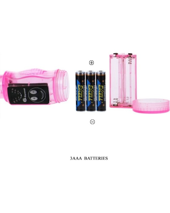 Baile Stimulating BAILE - DISTORTION TRIPLE PINK STIMULATOR