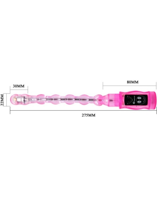 Baile Stimulating BAILE - DISTORTION TRIPLE PINK STIMULATOR