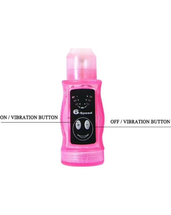 Baile Stimulating BAILE - DISTORTION TRIPLE PINK STIMULATOR