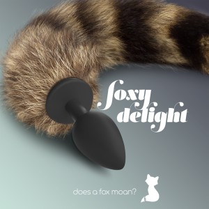 Crushious FOXY DELIGHT SILIKONA ANĀLAIS DZĪVNIEKS AR ASTI