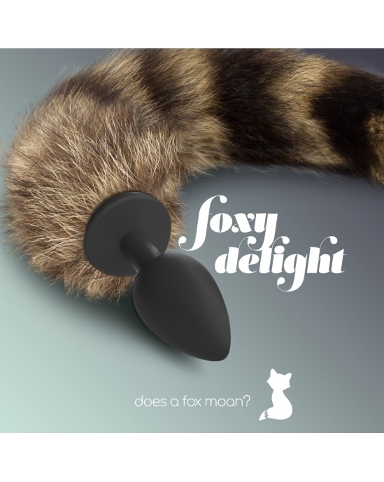 Crushious FOXY DELIGHT SILIKONA ANĀLAIS DZĪVNIEKS AR ASTI