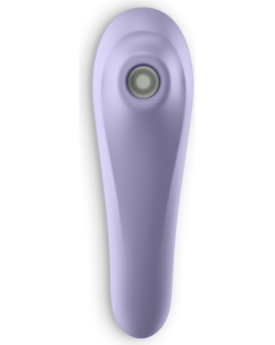 Satisfyer DUĀLAIS PRIEKA VIBRATORS AR APP LILAC