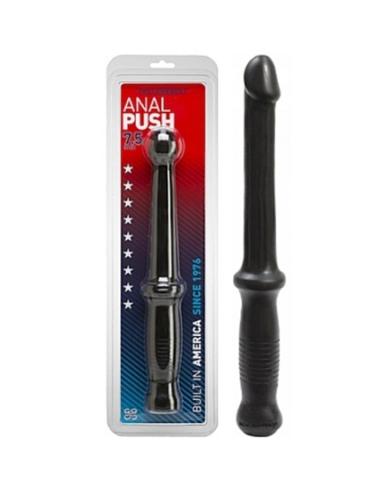 Doc Johnson ANAL PUSH DILDO WITH HANDLE BLACK