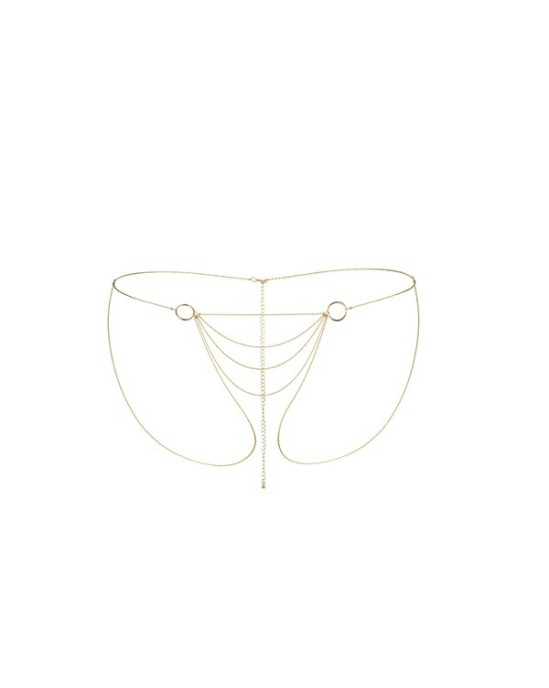 Bijoux Indiscrets THE MAGNIFIQUE COLLECTION BODY CHAIN CULOTTE GOLDEN