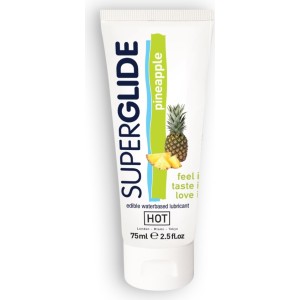 Hot™ KARSTI? SUPERGLIDE ĒDAMI LUBRIKANTI ANANĀSI 75ML