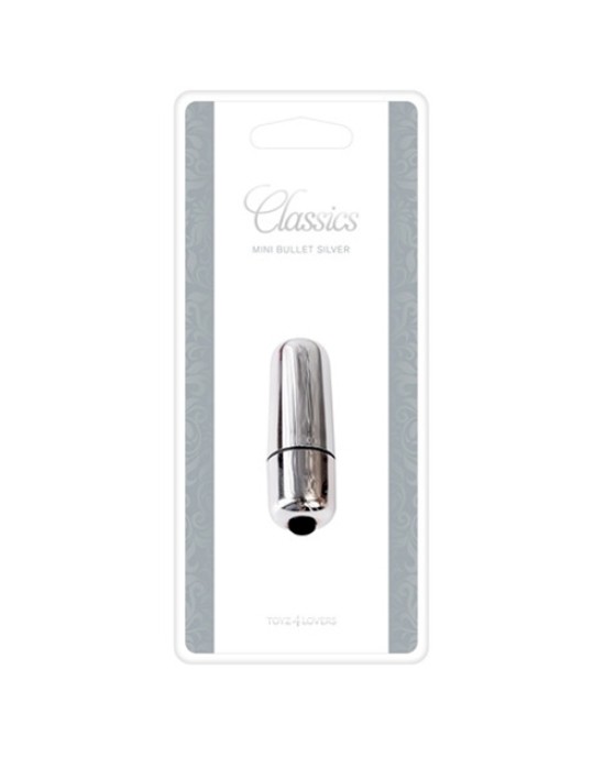 Toyz4Lovers VIBRATING MINI BULLET SILVER