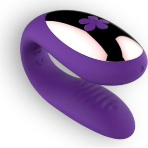 Toyz4Lovers ATKĀRTOTI UZLĀDĒJAMS PĀRA VIBRATORS AR TĀLVADĪBAS PURPU