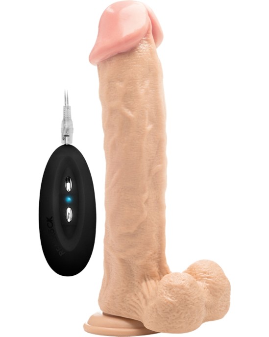 Realrock 11? REALISTIC VIBRATOR WITH TESTICLES WHITE