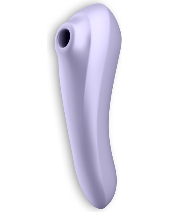 Satisfyer DUĀLAIS PRIEKA VIBRATORS AR APP LILAC