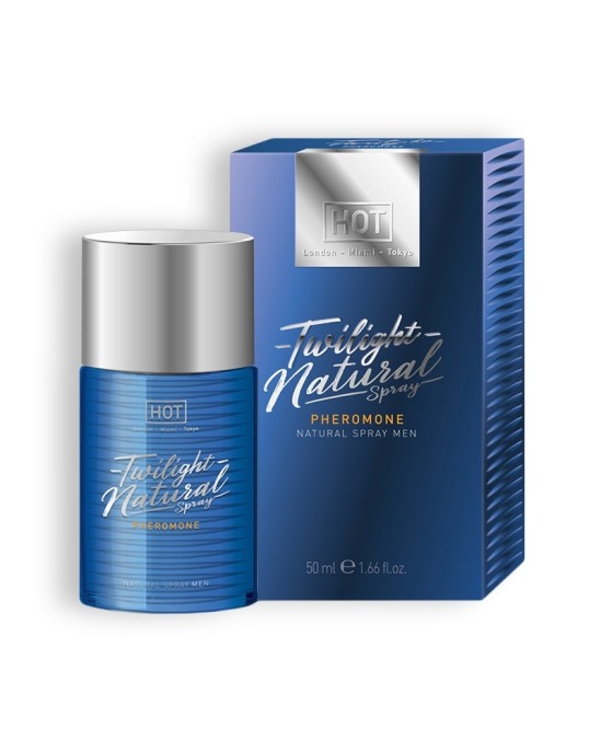 Hot™ PHEROMONE PERFUME TWILIGHT NATURAL SPRAY MAN 50ML