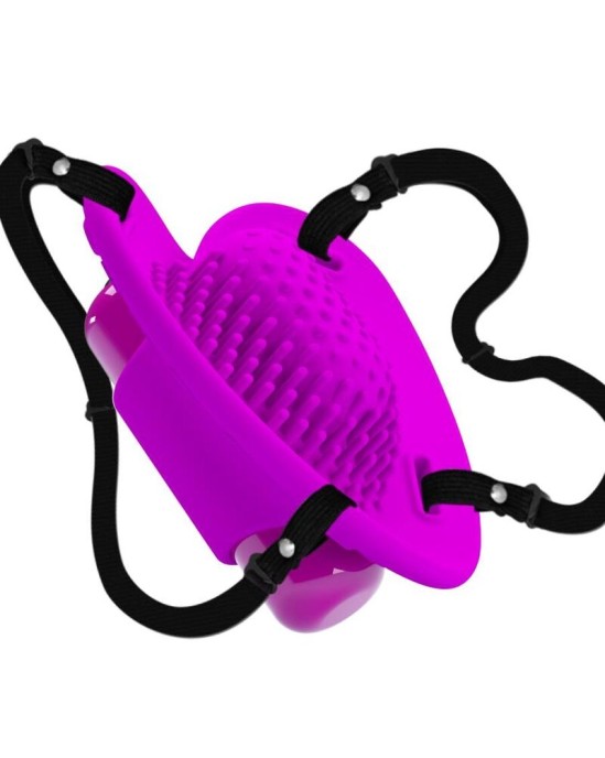 Pretty Love Flirtation PRETTY LOVE - CLITORAL MASSAGER HEARTBEAT 10 VIBRATION MODES PURPLE