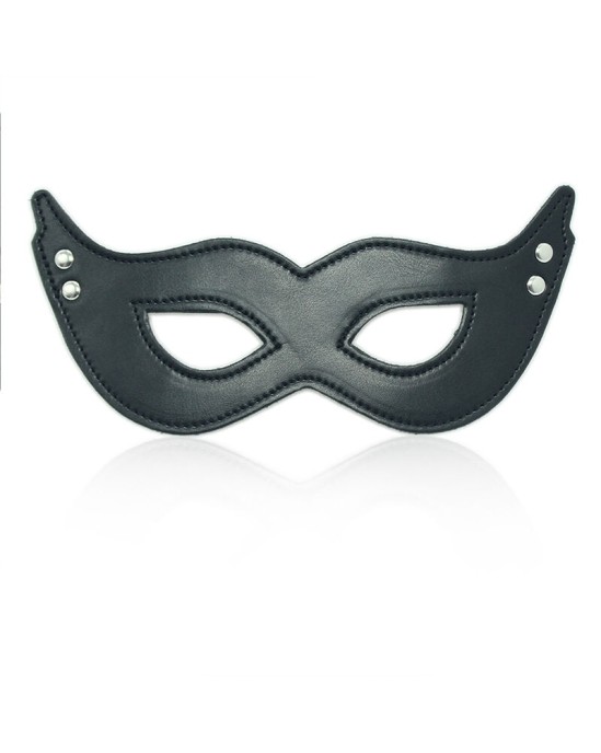 Ohmama Masks OHMAMA FETISH - ПУ МАСКА С ЗАЖИМАМИ