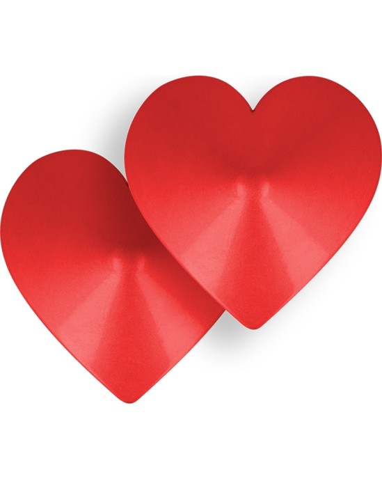 Ohmama Fetish RED HEART NIPPLE COVERS