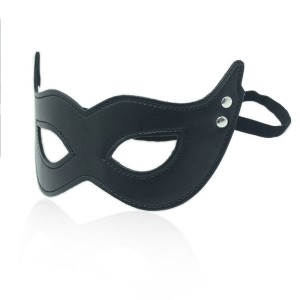 Ohmama Masks OHMAMA FETISH - PU MASK WITH CLAMPS