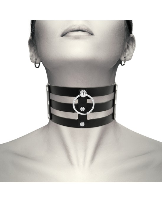 Coquette Accessories COQUETTE CHIC DESIRE - FETISH STYLE VEGAN LEATHER CHOKER