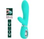 Pretty Love Flirtation PRETTY LOVE - THOMAS MULTIFUNCTION G-SPOT VIBRATOR AQUA GREEN