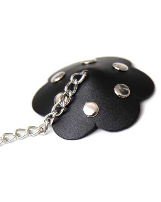 Ohmama Fetish PETAL NIPPLE SHIELD WITH CHAIN