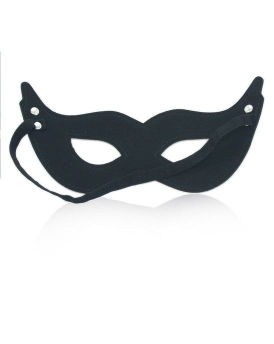 Ohmama Masks OHMAMA FETISH - ПУ МАСКА С ЗАЖИМАМИ