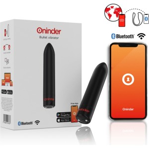 Oninder BERLIN BULLET VIBRATOR BLACK 9 REŽĪMI 8,5 X 2 CM — BEZMAKSAS LIETOTNE