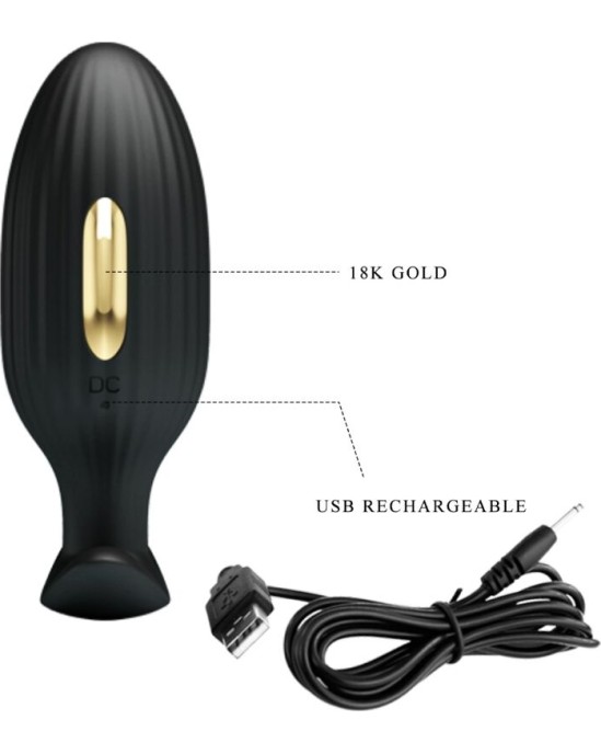 Pretty Love Bottom PRETTY LOVE — LIETOTNES JEFFERSON KONTROLĒTS ANĀLAIS SPRIEĶIS, MELNS